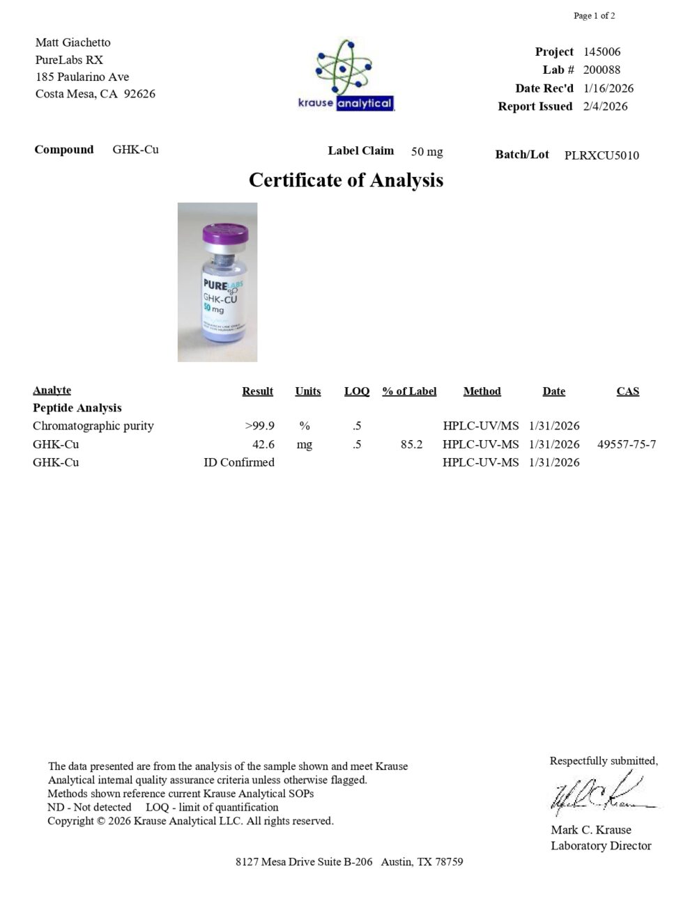 GHK-Cu